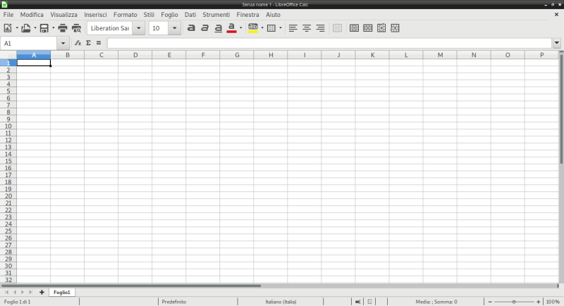LibreOffice Calc