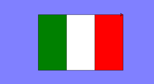 bandiera italiana